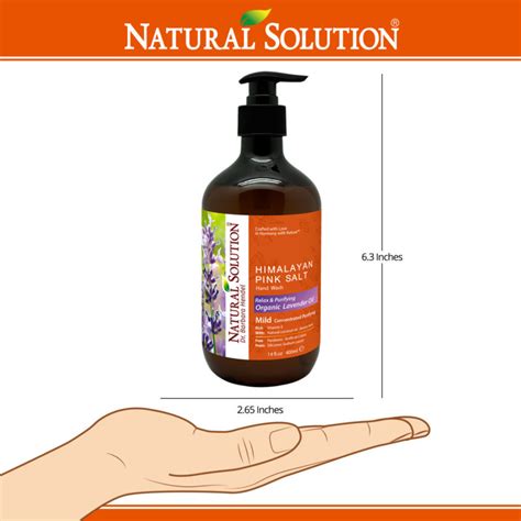 Natural Solution Hand Wash Organic Lavender Oil 400ml Buy Online At