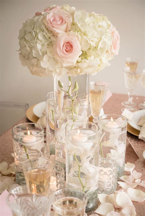 Romantic Wedding Inspiration With Blush Sequins A Dramatic Orchid