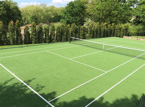 Wimbledon s guardians of grass face olympics too the new. Artificial grass courts look amazing : tennis