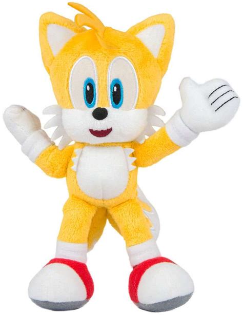 Sonic The Hedgehog Collector Series Modern Tails 8 Plush 1998 Tomy Toywiz