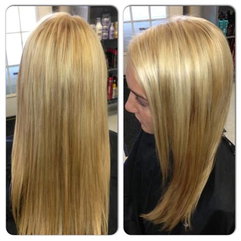 Blonde By Trisha Hackney At Fringe Salon Lennon Mi Long Hair Styles
