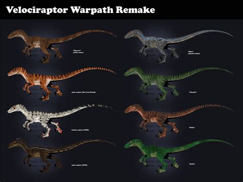Warpath Velociraptor Colors By Freakyraptor On Deviantart Jurassic Park World Blue Jurassic