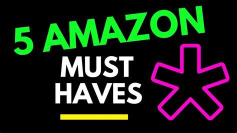 🔻amazon Must Haves Amazon Favorites 5 Products Available On Amazon🔻