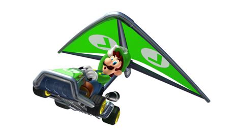 Mario Kart 7 Wallpaper Luigi Fly