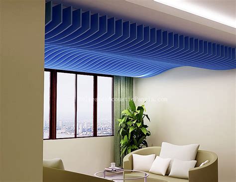 Open cell ceiling systems feature an integrated suspension system with main and cross runners made from the same profiles as the cell ceiling panel. Acoustic Ceiling Panels - Polyester Acoustic Panels