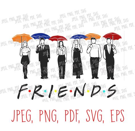 52 Friends Tv Show Svg Svg Png Eps Dxf File