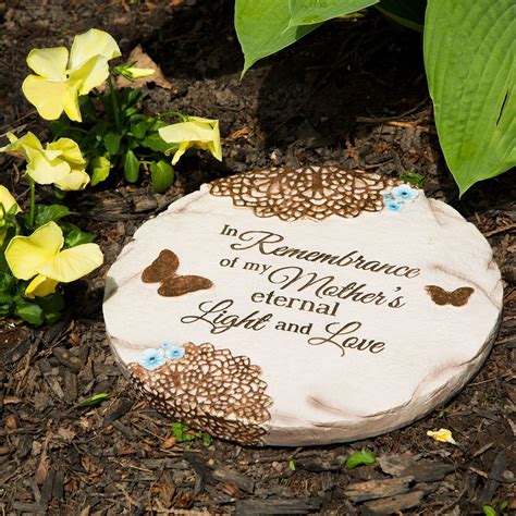 Remembering Mother Large Garden Stone Large Garden Stones Memorial