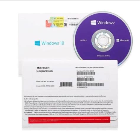 Windows Pro 10 OEM édition 64 Bit Cdiscount Informatique