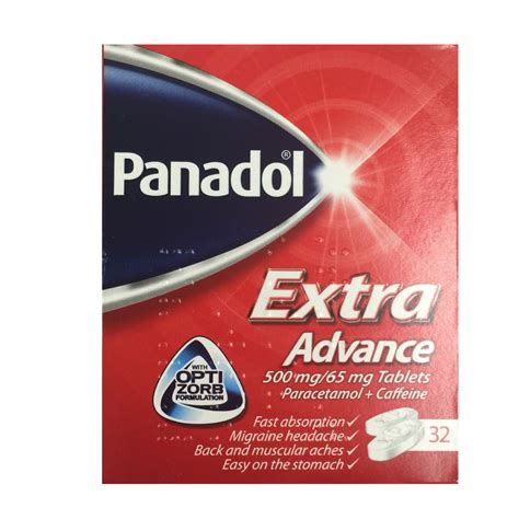 Panadol Extra Advance 32 Tablets Medicine Marketplace