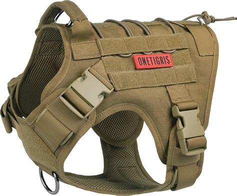 Onetigris Tactical Dog Training Vest No Pull Harness For Dogs