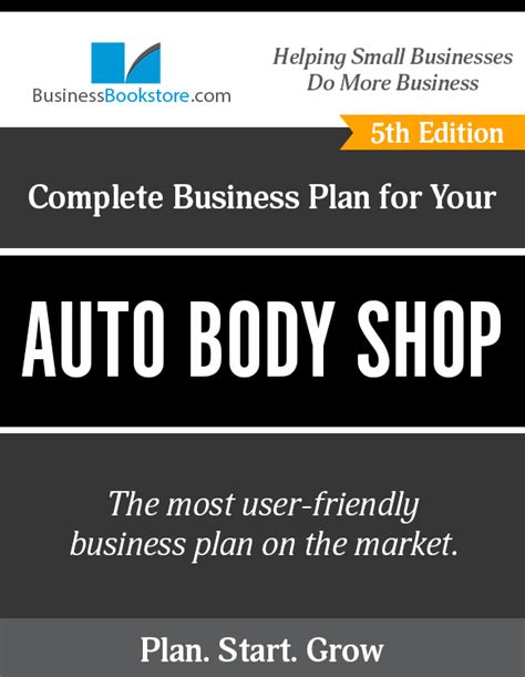We can help keep your downtime minimal and your uptime optimal. How to Write A Business Plan for an Auto Body Shop