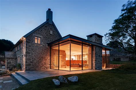 Attach A Sunroom To Old Stone House Usual House Modern Farmhouse