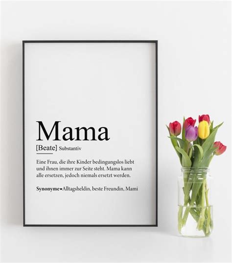 Includes dictionary browser, morphological search by meaning of mama, thesaurus, related words. Mama Definition | Geschenkideen, Muttertag geschenke ...