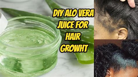 Diy Aloe Vera Juice For Natural Hair And Healthy Skin Youtube