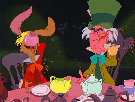 March Hare And The Mad Hatter ~ Alice In Wonderland 1951