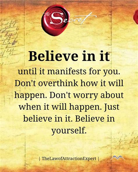 Believe In It Video Positive Affirmations Quotes Positive Self
