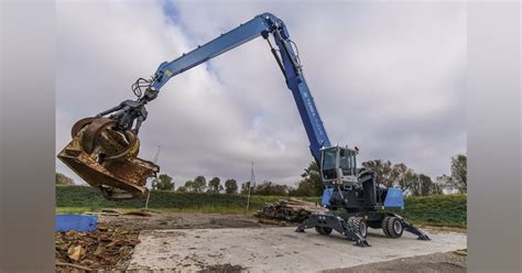 Terex Fuchs Mhl360 F Material Handlers Can Be Customized Construction