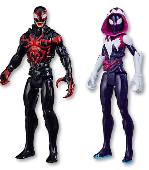Spider Man Maximum Venom Titan Hero 12 Action Figures Assorted