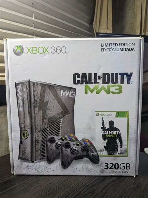 Microsoft Xbox 360 S Call Of Duty Modern Warfare 3 320gb Limited
