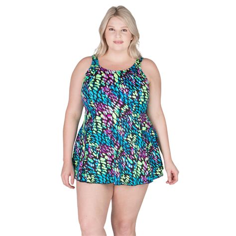 Seascape Plus Size Swimdress One Piece Curvy Fashion Swimsuits Just For Us