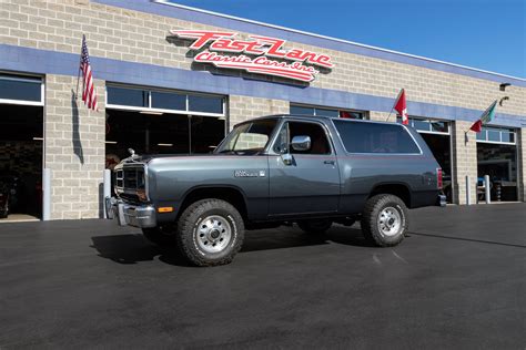 1988 Dodge Ramcharger Fast Lane Classic Cars