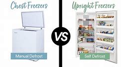 Chest Freezer vs. Upright Freezer