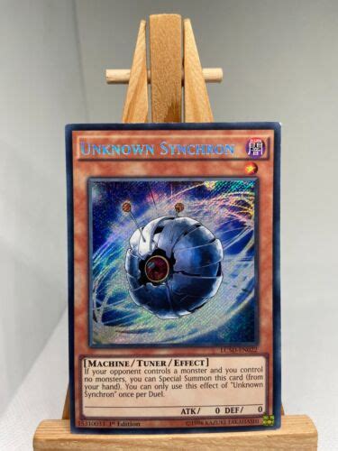 Unknown Synchron Secret Rare 1st Edition Lc5d En022 Mp Yugioh Ebay