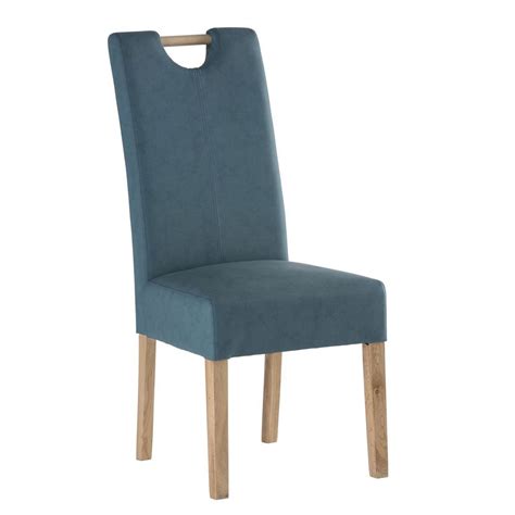 With this product, the organization of the house is easy since they are portable these wooden folding chairs have a sturdy construction. Wooden Dining Chair Oak Wood Frame Teal Faux Leather ...