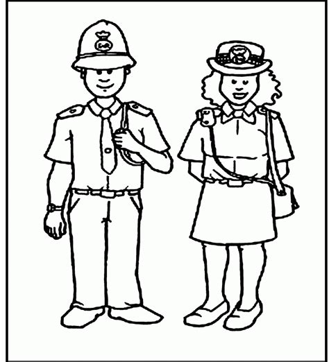 Maybe you would like to learn more about one of these? Woman Police Officer Coloring Page - Food Ideas