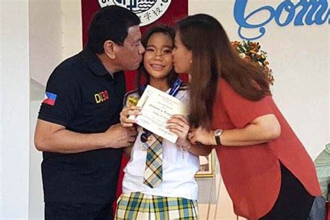 Look Duterte Attends Daughter Kittys Graduation Abs Cbn News