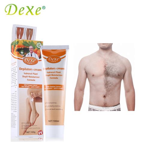 The best hair removal products can help you get rid of unwanted body hair. Dexe Organic Natural Depilatory Cream Painless Depilation ...