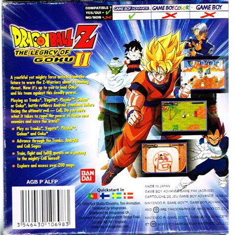 Dragonball Z The Legacy Of Goku Ii Gba Have You Played A Classic Today