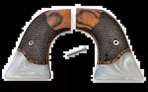 Fits Ruger Wrangler Grips New Rosewood White Pearl Gentleman 22lr 3995 Picclick