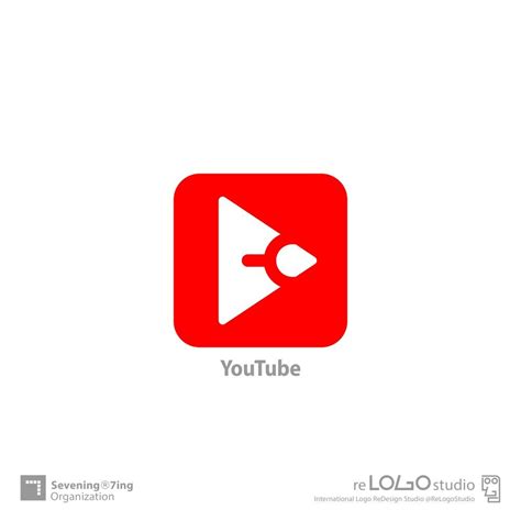 Youtube Logo Redesign Concept Youtube Logo Logo Redes