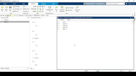Matlab Arrays And Arithmetic Operations Youtube