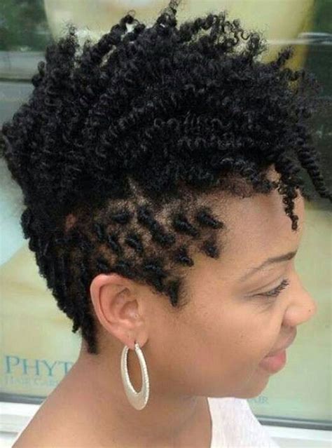 Mohawks were often associated with the punks. 50 Mohawk Hairstyles for Black Women | StayGlam