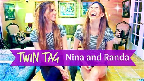 twin tag nina and randa youtube