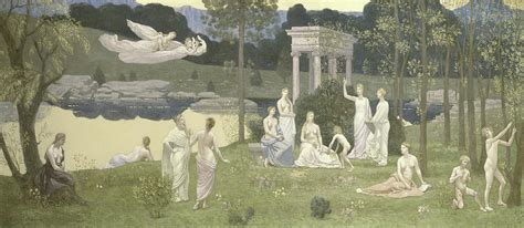 The Sacred Grove Beloved Of The Arts And The Muses Painting By Pierre