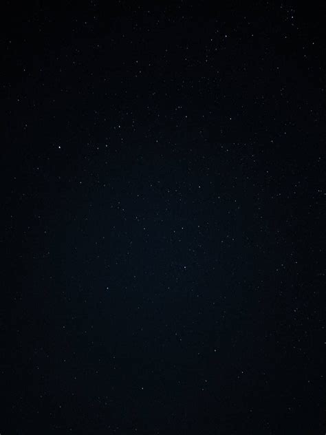 Download Starry Night Sky Pure Black Hd Phone Screen Wallpaper
