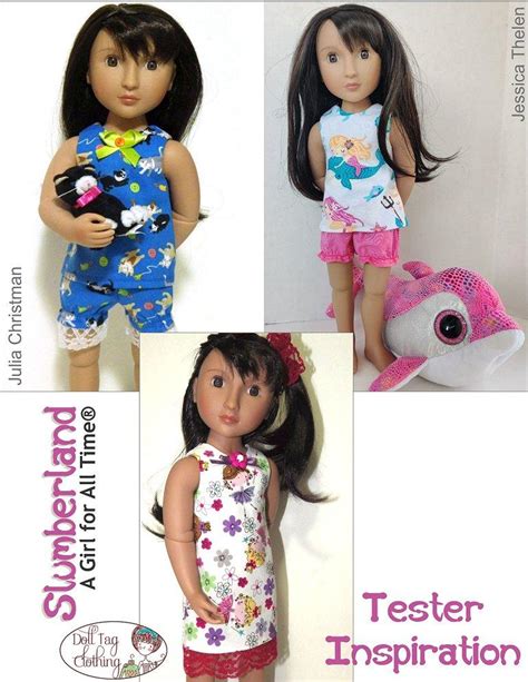Doll Tag Clothing Slumberland Doll Clothes Pattern 16 A Girl For All