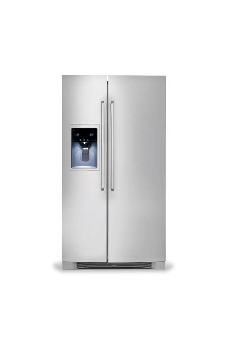 Electrolux Cu Ft Side By Side Refrigerator Stainless Steel Trumia