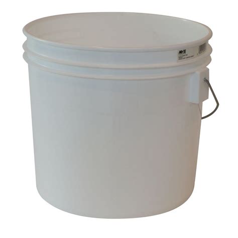 Argee 35 Gal White Bucket 10 Pack Rg50310 The Home Depot