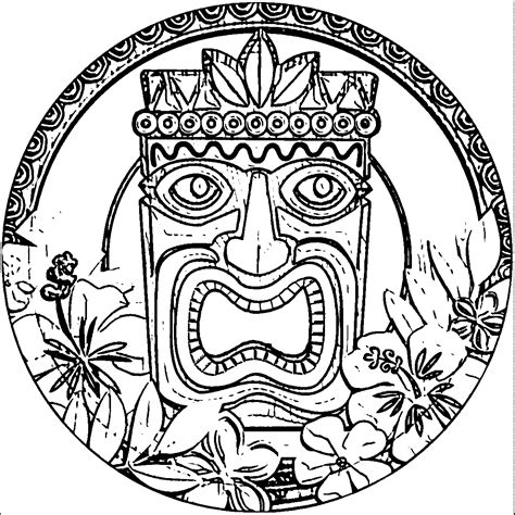 Hawaii Printable Coloring Pages Coloring Home