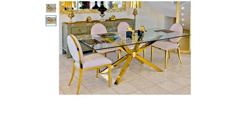 Luxury Royal Dining Set with Chairs