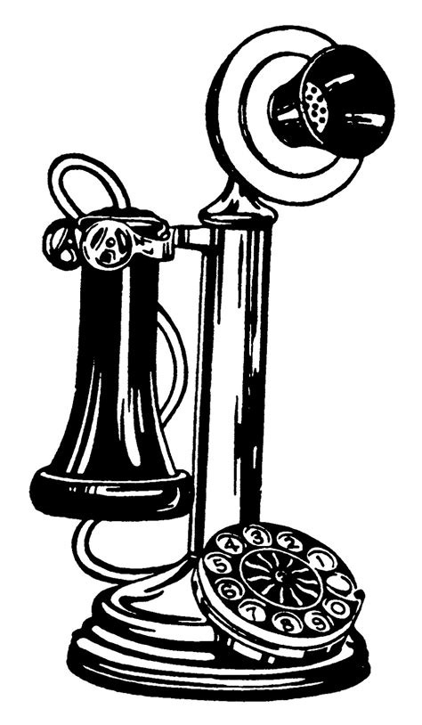 Telephone Old Phone Clipart Kid 2 Cliparting Com