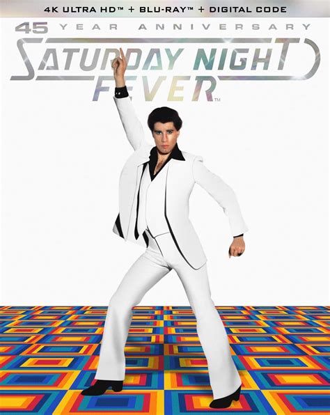 Saturday Night Fever 4k Blu Ray Director’s Cut Incluye Slipcover Fílmico