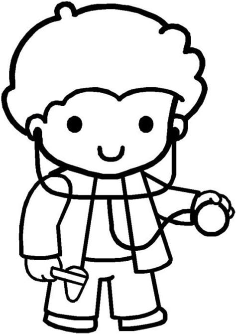 Dibujo del dia del medico para colorear Imagui | Hello ...