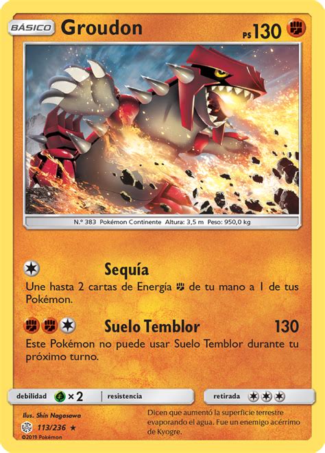 Groudon Eclipse Cósmico Tcg Wikidex La Enciclopedia Pokémon