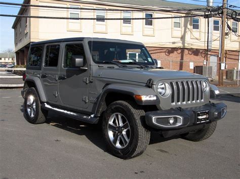 Used 2018 Jeep Wrangler Unlimited Sahara For Sale ($37,995 ...