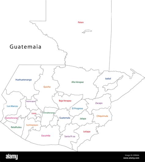 Guatemala Map Fotograf As E Im Genes De Alta Resoluci N Alamy